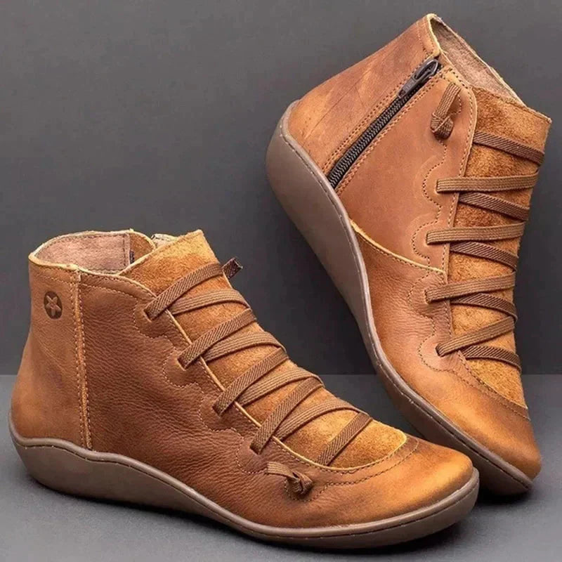 Elegante waterdichte dames laarzen met wigzool, perfect voor zowel stad als natuur. Comfort en stijl gegarandeerd.