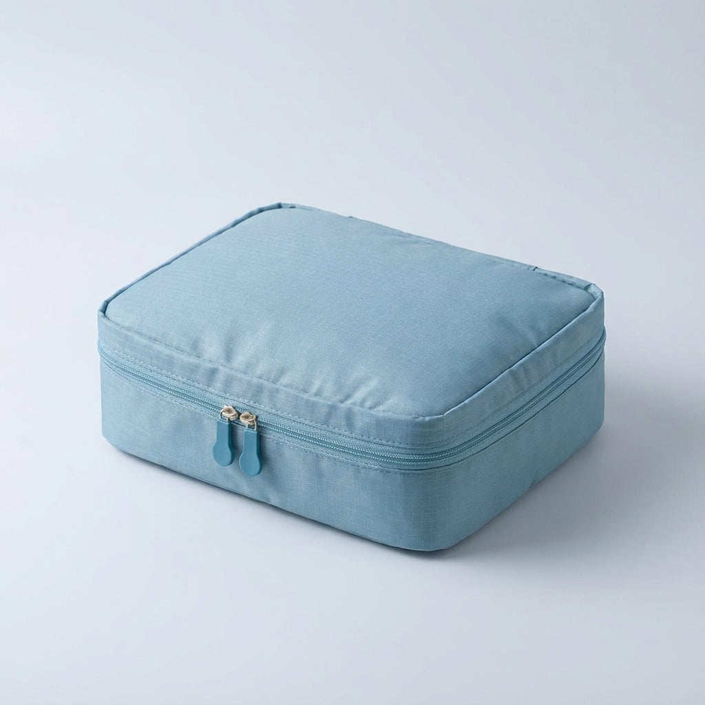 Dames cosmetica opbergetui, compact en stijlvol met ritssluiting, voor al je make-up benodigdheden.