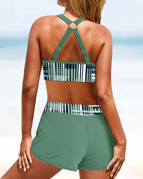 Stijlvolle dames curve bikini, ideaal voor zwemkleding met een comfortabele pasvorm.