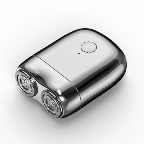 Dames draagbaar mini scheerapparaat, compact voor reizen en snelle touch-ups. USB oplaadbaar.