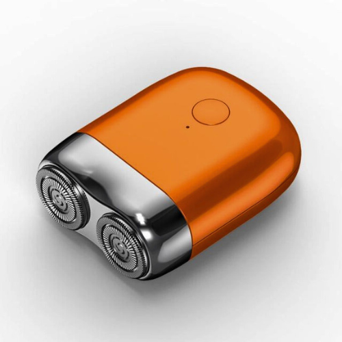 Stijlvol, compact dames mini scheerapparaat, ideaal voor persoonlijke verzorging onderweg. USB oplaadbaar.