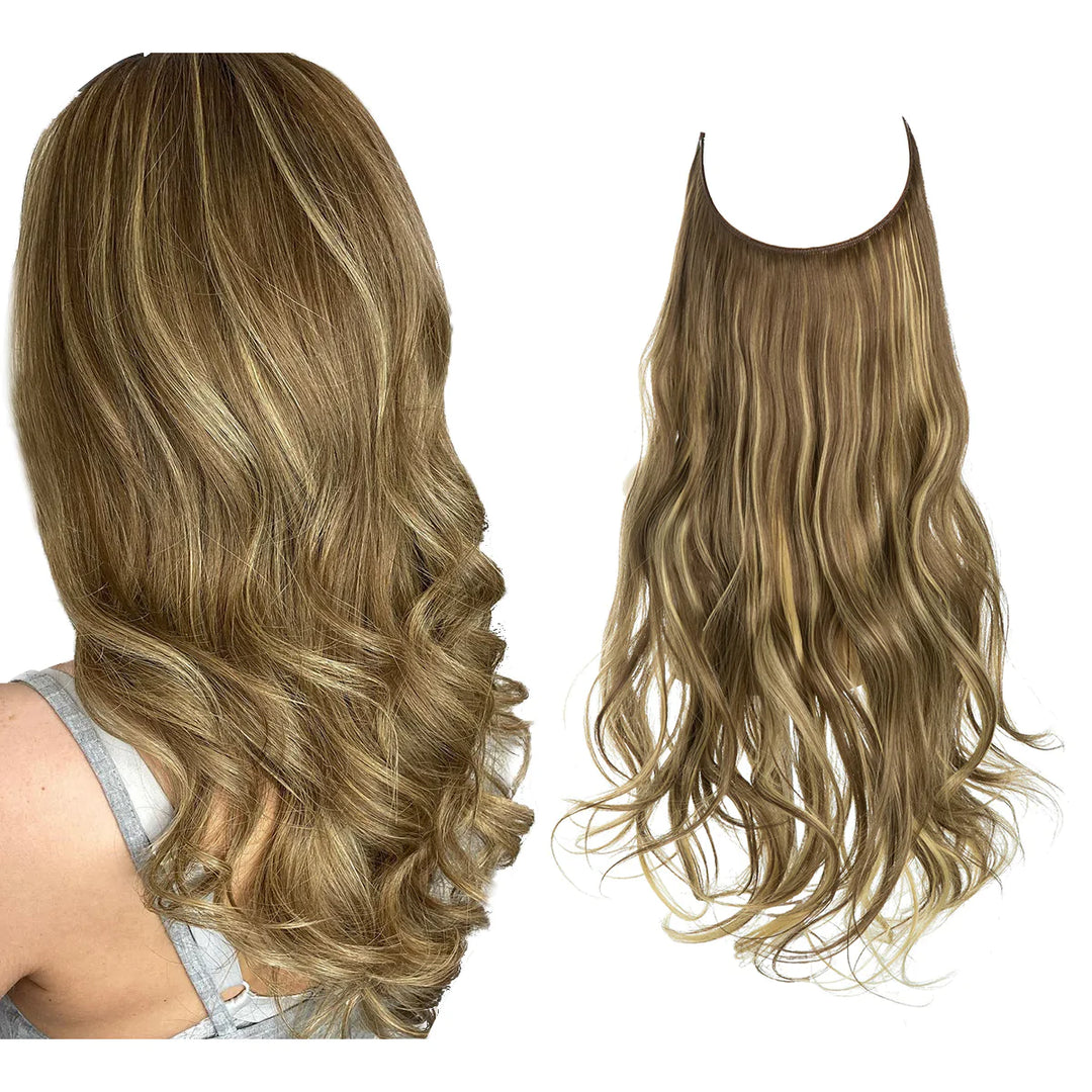 Dames echthaar extensions voor extra volume en lengte. Perfecte haarverlenging.