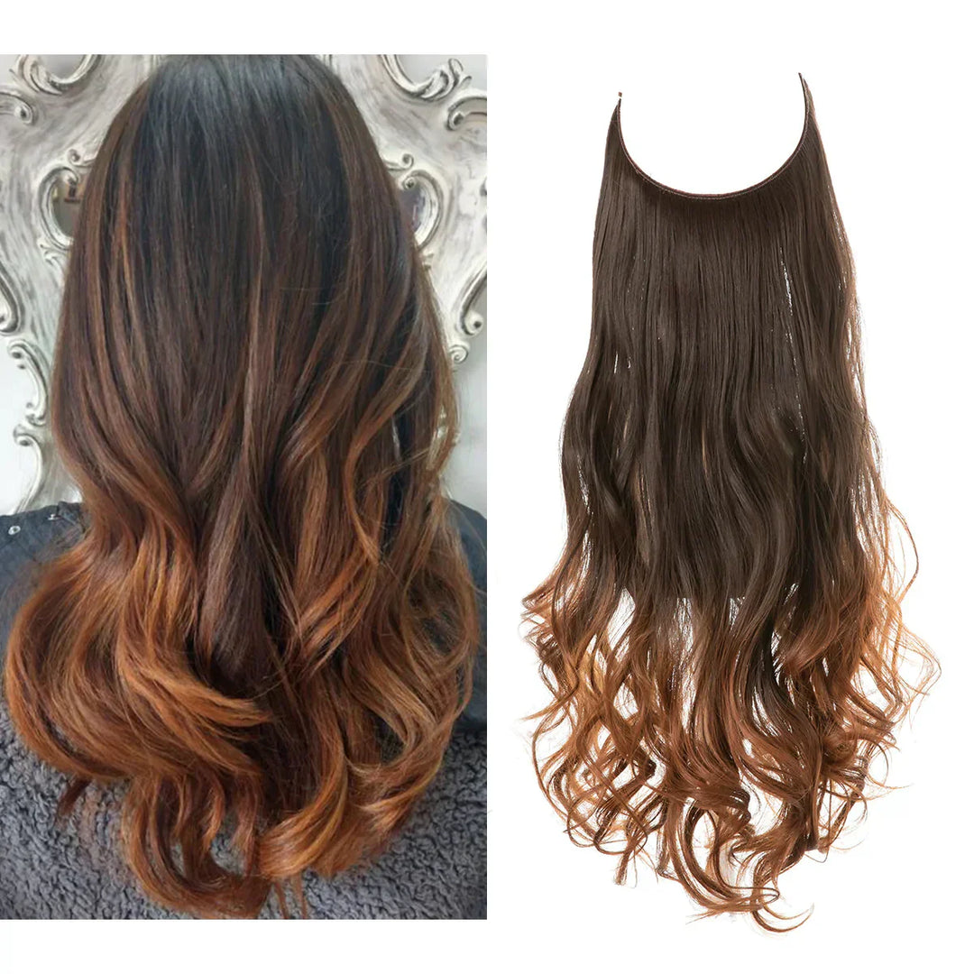 Dames haarverlenging met 100% echthaar extensions voor een luxe uitstraling.
