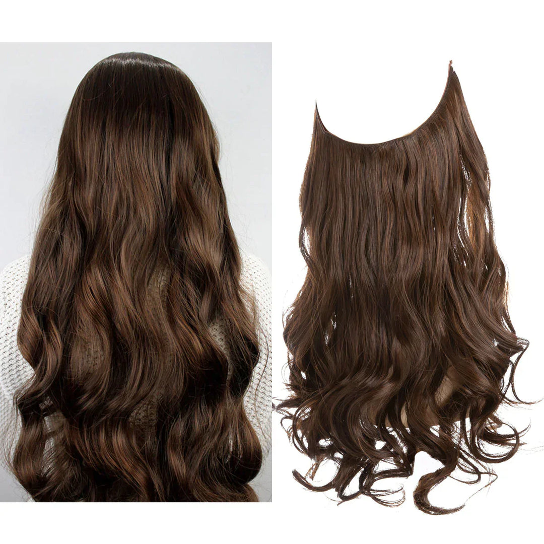 Echthaar extensions in diverse tinten voor een naadloze blend met natuurlijk haar.