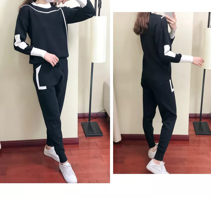 Dames Isla trainingspak: Comfortabele sportieve set, moderne vrijetijdskleding voor een actieve look.