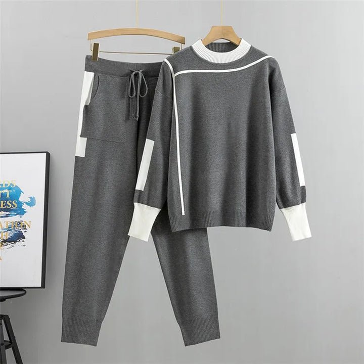 Stijlvol dames Isla trainingspak: Moderne tweedelige set, sportieve look voor casual gebruik.