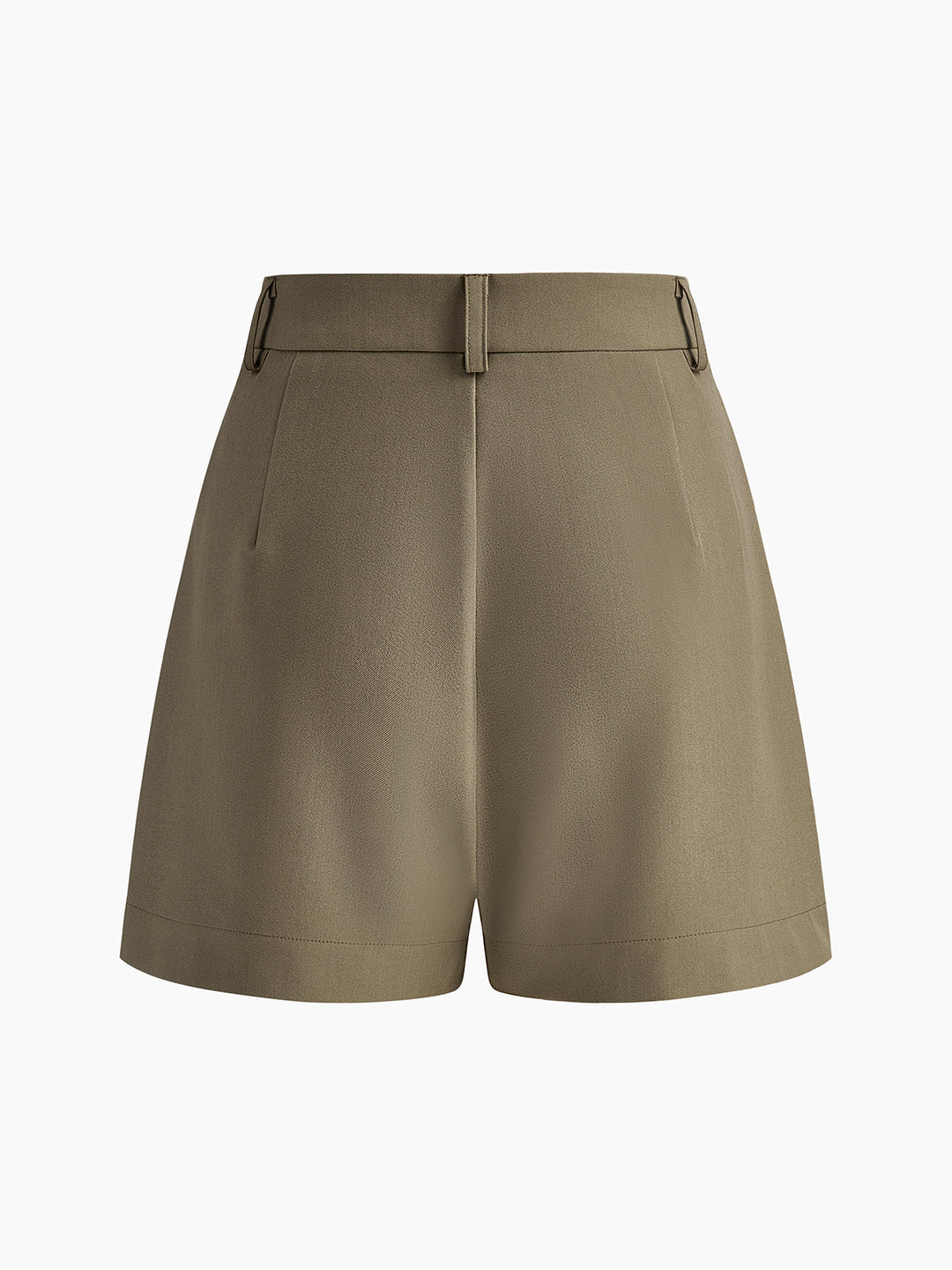 Korte broek dames met trendy hoge taille en comfortabele regular fit, perfect voor de zomer.