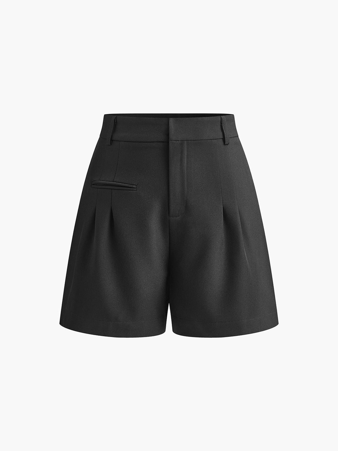 Perfect passende dames shorts met hoge taille, regular fit, essentiële zomerkleding damesmode.