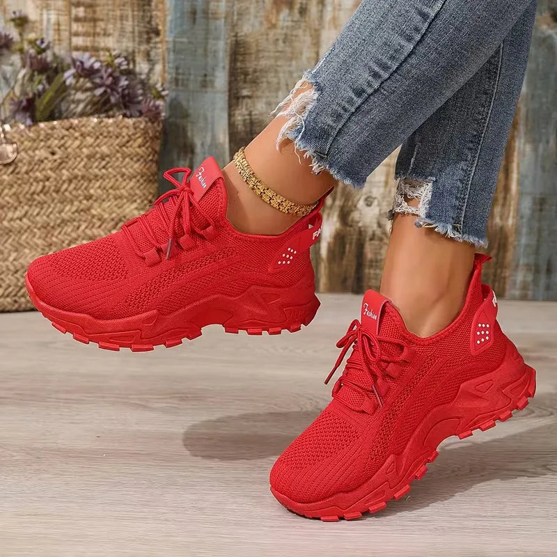Comfortabele casual dames lage sneaker, perfect voor dagelijks plezier, stijl en gemak.