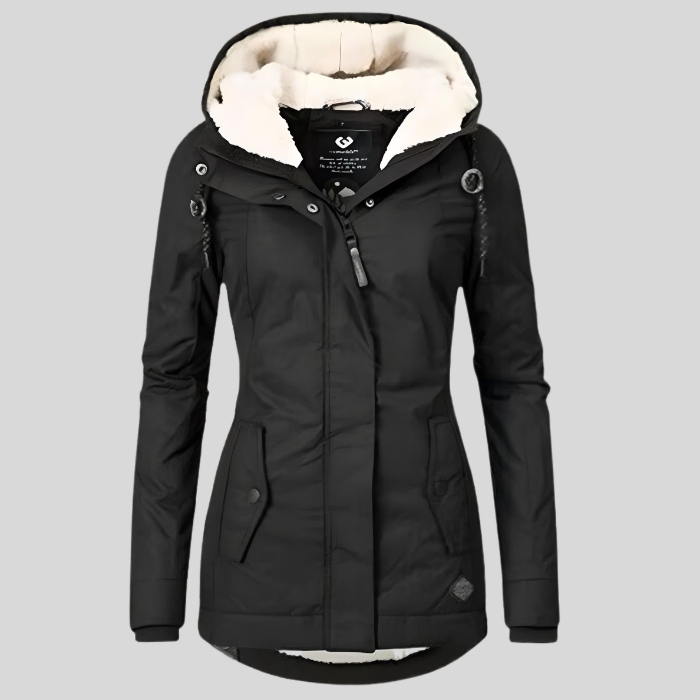 Mode waterdichte dames winterjas met capuchon, nieuwe collectie, houdt je warm in de winter.