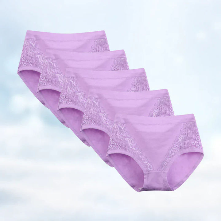 Comfortabel menstruatieondergoed en postpartum ondergoed voor dames. Herbruikbaar, lekvrij & ademend. Voelt droog.