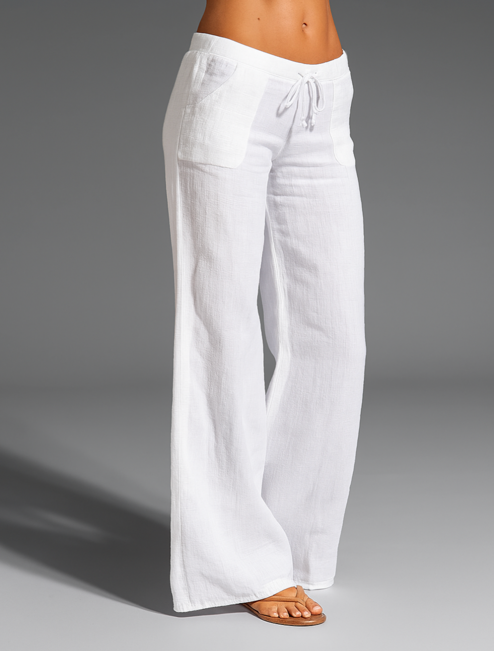 Luchtige comfortbroek voor dames, essentieel voor zomerse dagen; stijlvol en ademend.