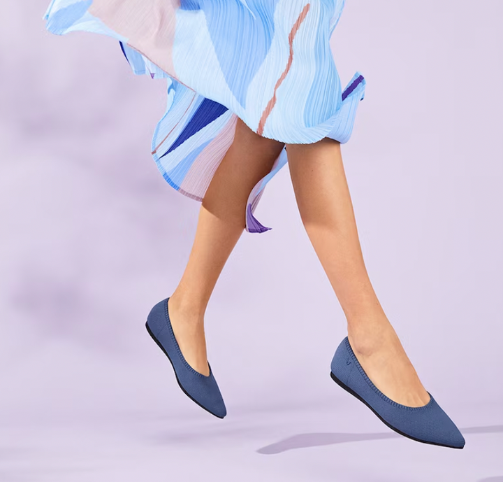 Lunessa ballerina's, de ideale platte schoen voor lente- en zomerse outfits.