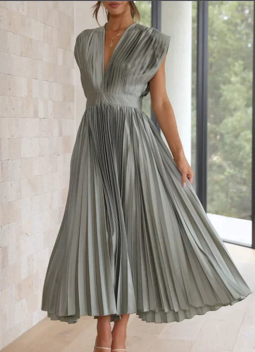 Elegante dames maxijurk voor bruiloften en feesten, met een comfortabele pasvorm.