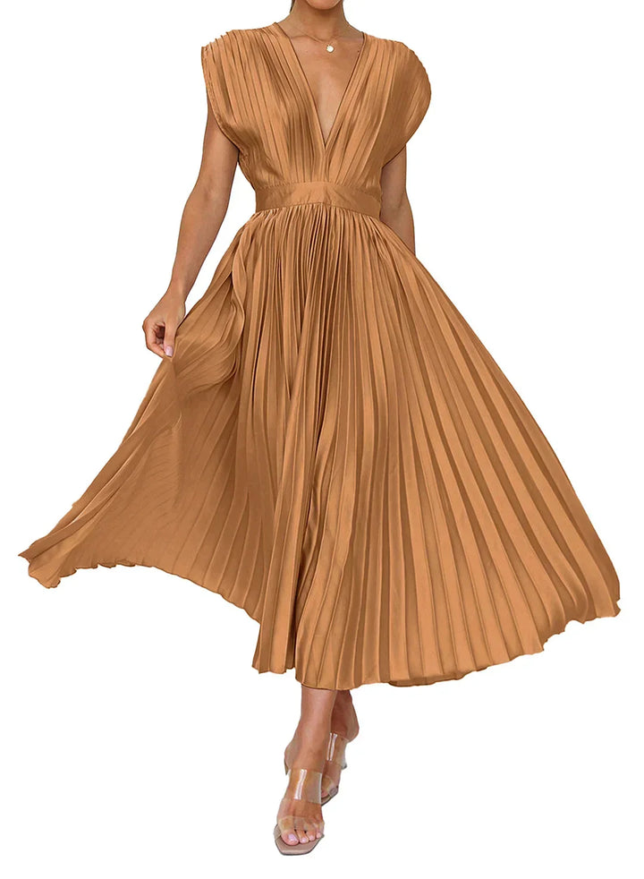 Elegante dames maxijurk met perfecte pasvorm, comfortabel en zeer veelzijdig.