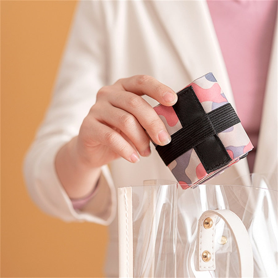 Dames opvouwbare reistas, grote capaciteit. Draagbare, ecovriendelijke tote bag perfect voor winkelen of uitjes.