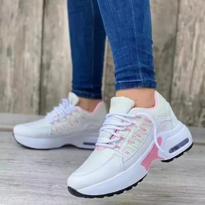 Dames orthopedische wandelsneakers, maximale houdingssteun en pijnverlichting voor dagelijks comfort.