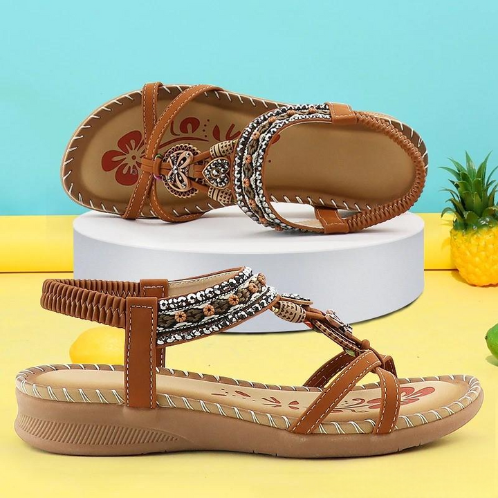 Comfortabele en ondersteunende dames sandalen; modieus en orthopedisch verantwoord voor gezonde voeten.