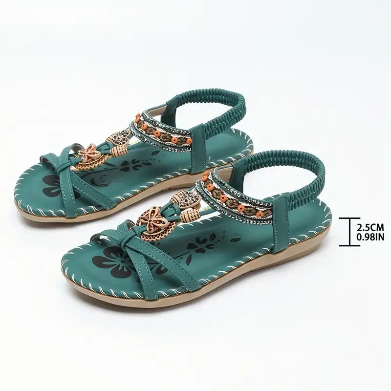 Orthopedische damesschoenen; comfortabele sandalen die de voeten ondersteunen en ontlasten.