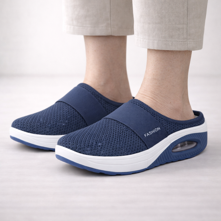 Zomerse Lily dames sandalen; orthopedische instappers bieden comfort en ondersteuning voor de voeten.