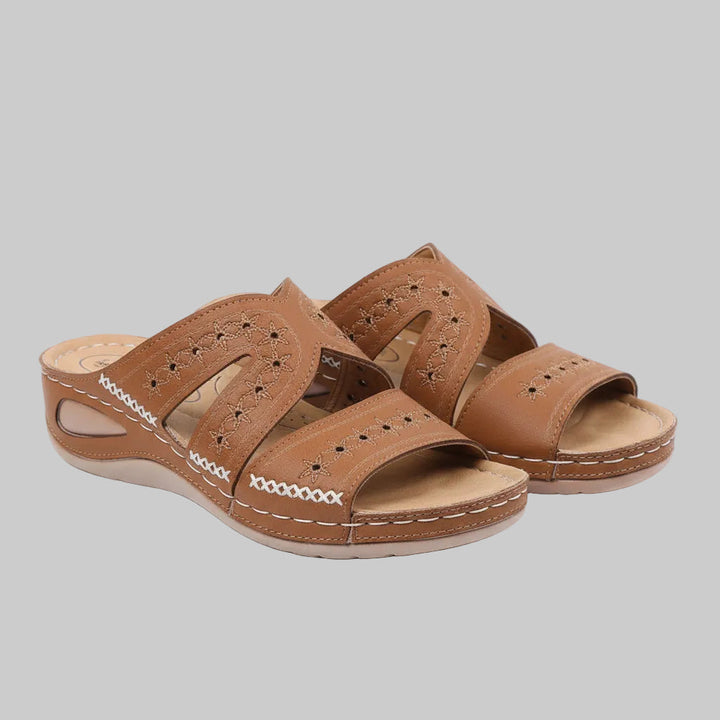 Perfecte dames zomersandalen met orthopedische ondersteuning. Geniet van ultiem comfort de hele dag door.