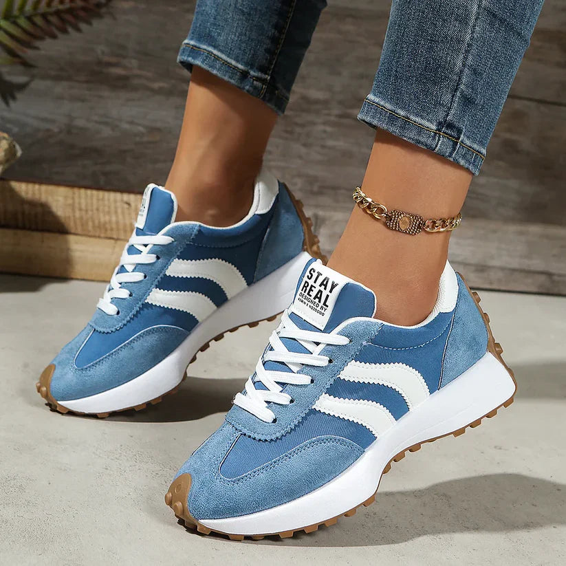 Stijlvolle dames orthopedische veterschoenen, bieden comfort en ondersteuning voor de hele dag.