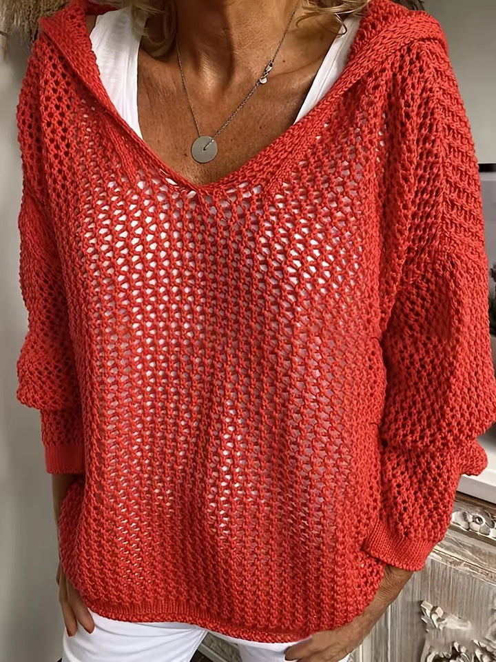 Dames oversized hoodie met capuchon voor ultiem comfort. Zachte loungekleding damestrui.