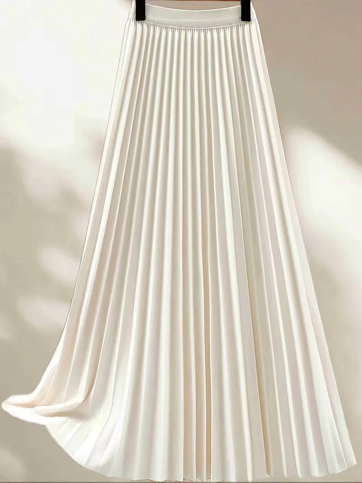 Perfecte elegante plooirok voor dames, hoge taille, voor zomerse evenementen of avonden uit. Comfortabel.