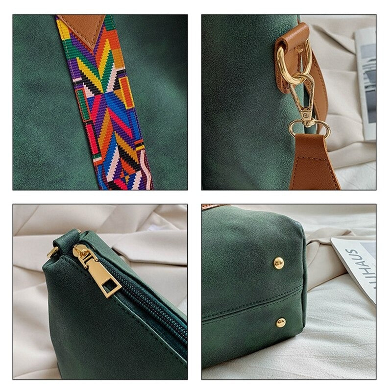 Ruime PU leren shopper met veel vakken, ideale damestas voor dagelijks gebruik en een georganiseerde look.