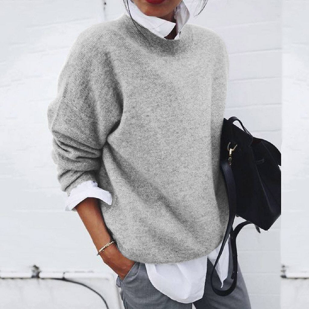 Stijlvolle dames trui, tijdloze elegantie en ultiem comfort, essentieel voor je wintergarderobe.