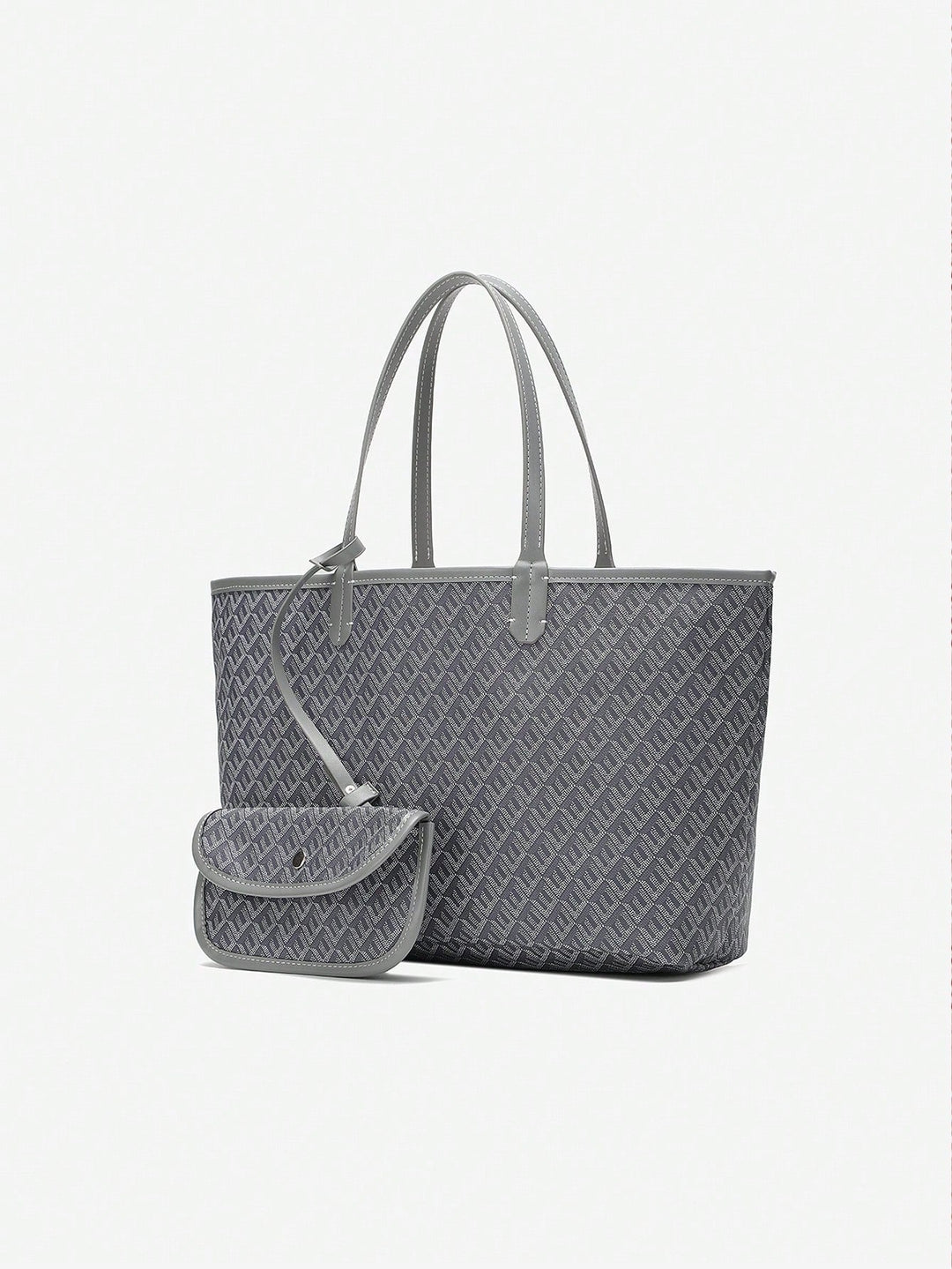 Veelzijdige dames PVC tote bag, combineert lichtgewicht comfort met een ruim en stijlvol design.