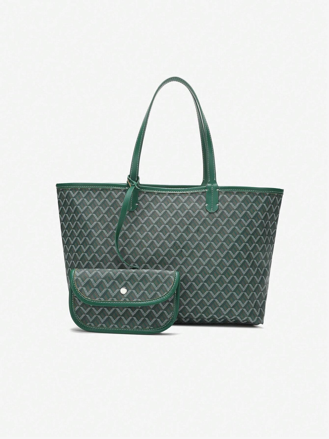 Grote casual PVC tote bag voor dames, duurzaam en lichtgewicht, ideaal voor werk of vrije tijd.