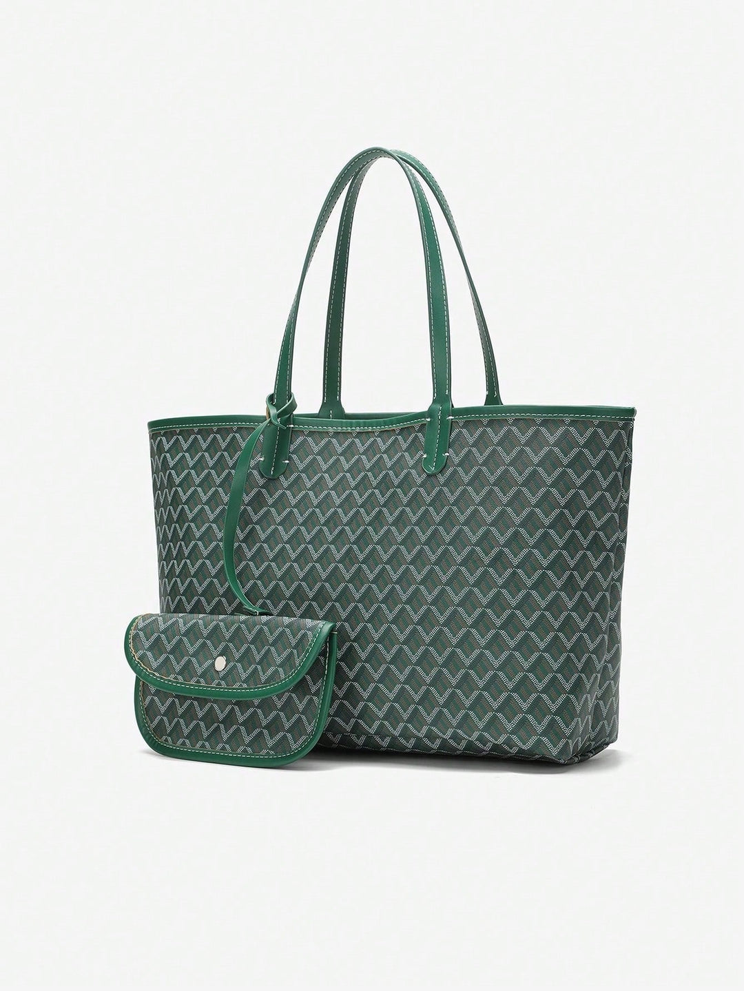 Lichtgewicht PVC schoudertas voor dames, verkrijgbaar in diverse trendy kleuren, een moderne accessoire.