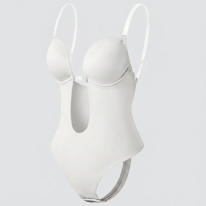 Dames diepe V-hals body shaper, rugloos en comfortabel, perfect voor een gestroomlijnd figuur.
