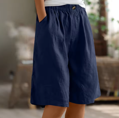 Dames shorts, zacht en ademend. Met elastische taille voor ultiem comfort tijdens zomerse activiteiten.