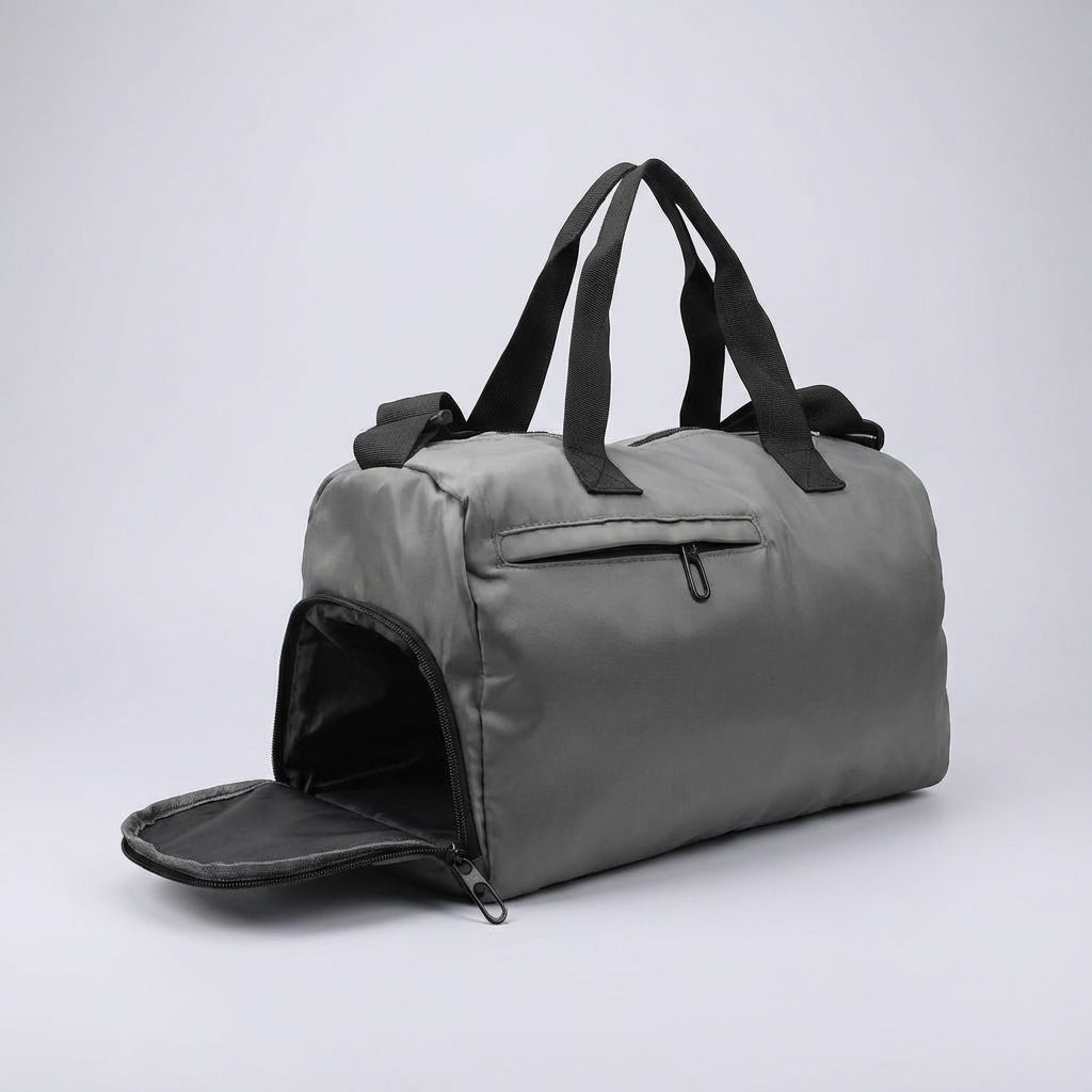 Ruime dames duffel sporttas met apart schoenvak, perfect voor georganiseerde fitness en bagage.