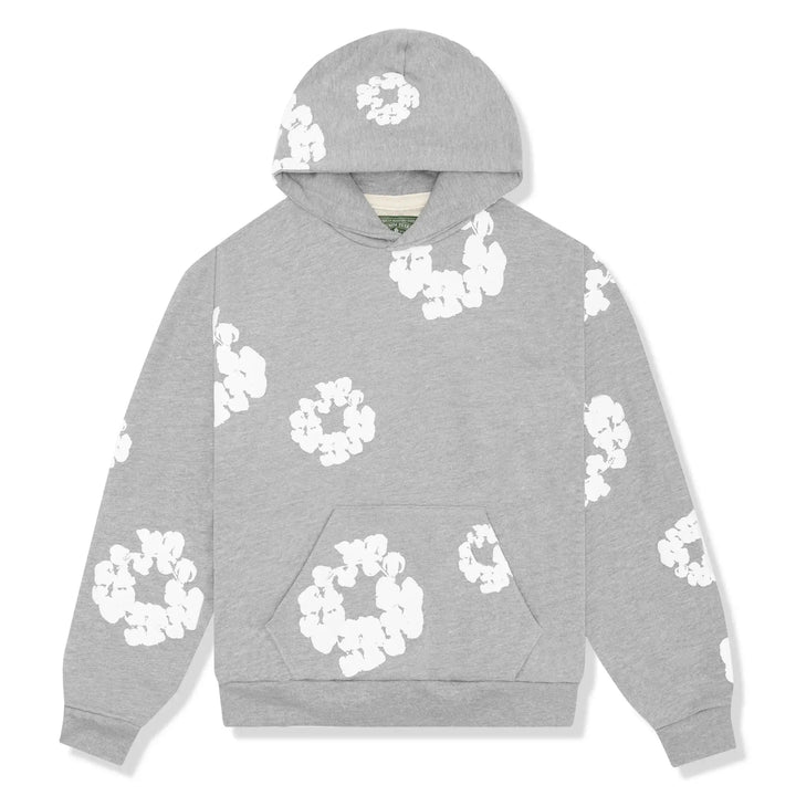 Casual dames trainingsset met bloemig design, comfortabel voor thuis of een ontspannen dagje uit.