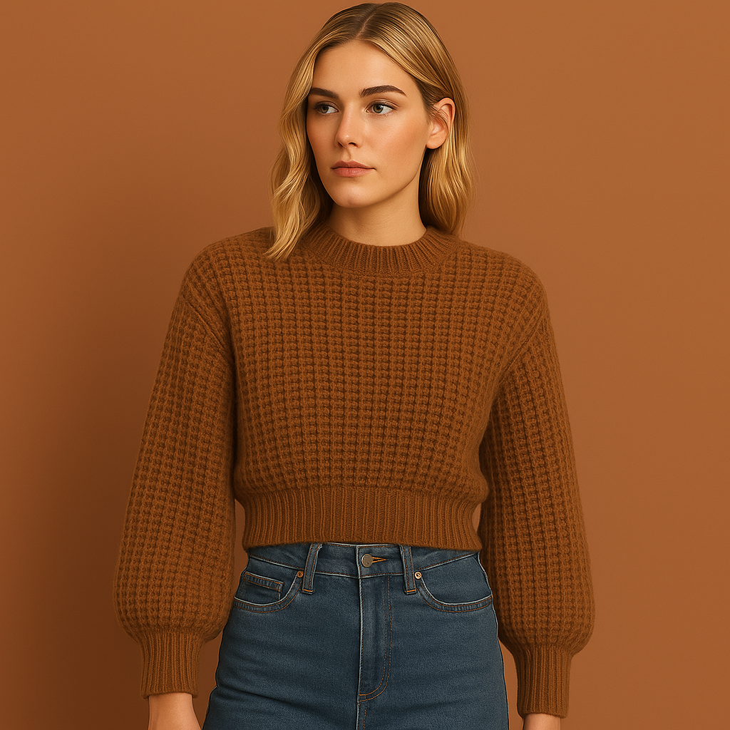 Dames trui met moderne loose fit voor optimaal comfort; ideaal voor casual stijl in herfst en winter.