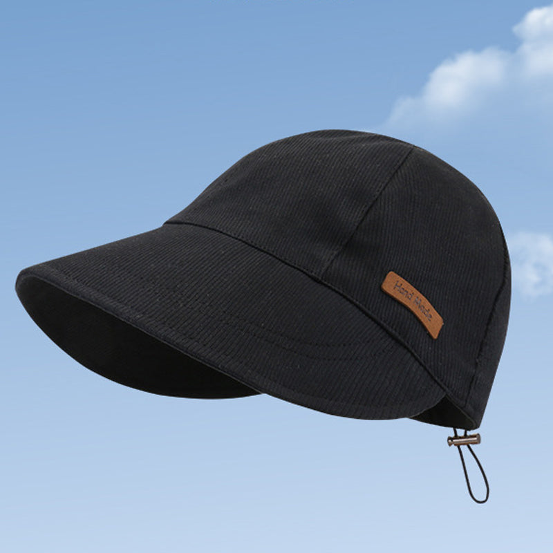 Dames UV-beschermingshoed met brede rand, opvouwbaar, ademend en sneldrogend. Perfect voor zomer en outdoor.