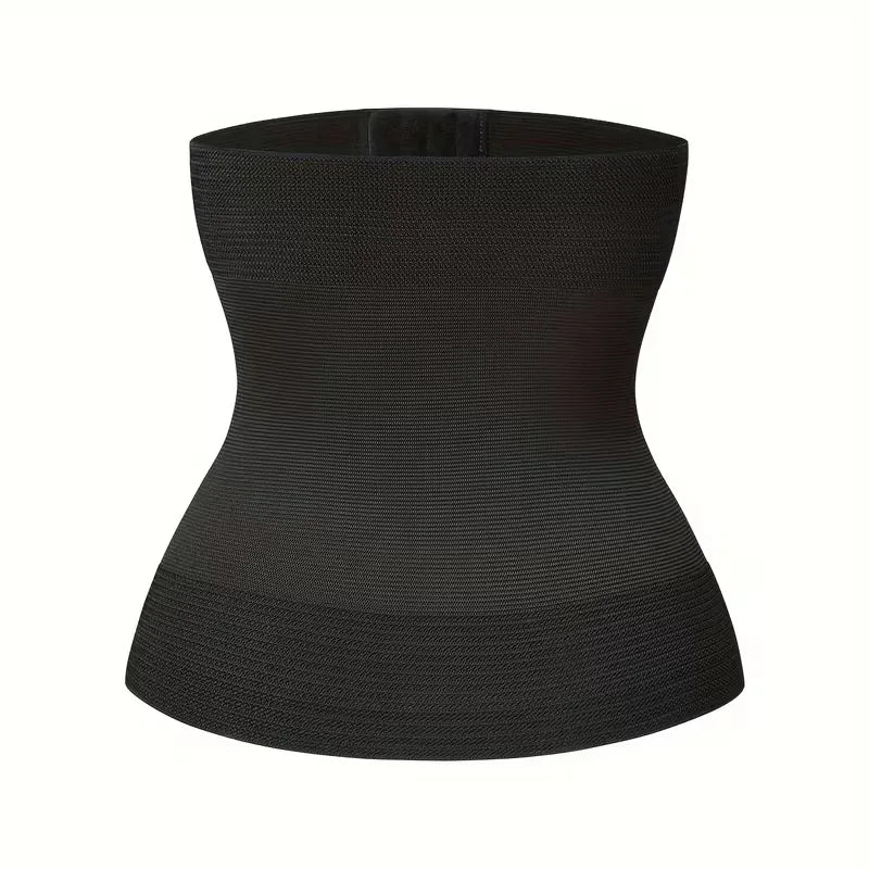 Zwarte dames waist cincher shapewear, figuurcorrigerend en comfortabel voor buikcontrole.