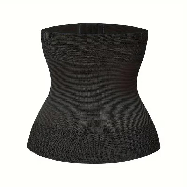 Zwarte dames waist cincher shapewear, figuurcorrigerend en comfortabel voor buikcontrole.