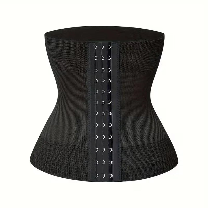 Abrikooskleurige slankmakende dames waist cincher shapewear voor een gecorrigeerde taille.