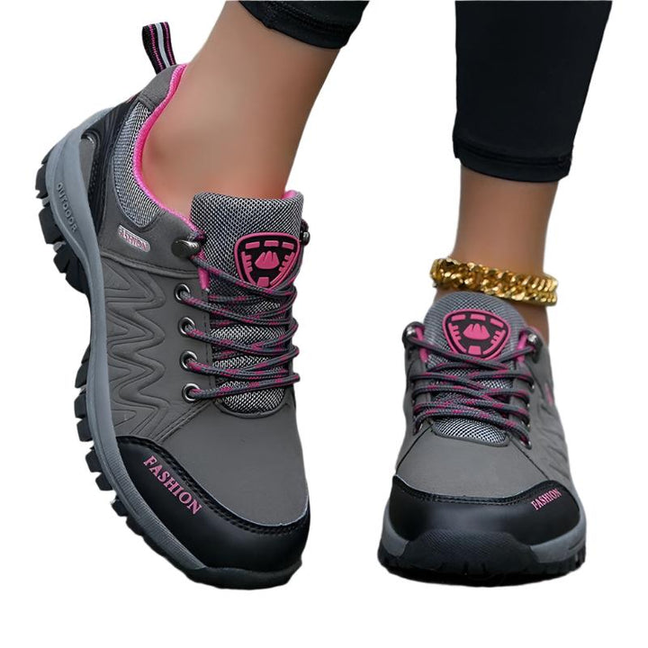 Nieuwe collectie: waterdichte dames loopschoenen met uitstekende grip, perfect voor elk weer, ademend en flexibel.