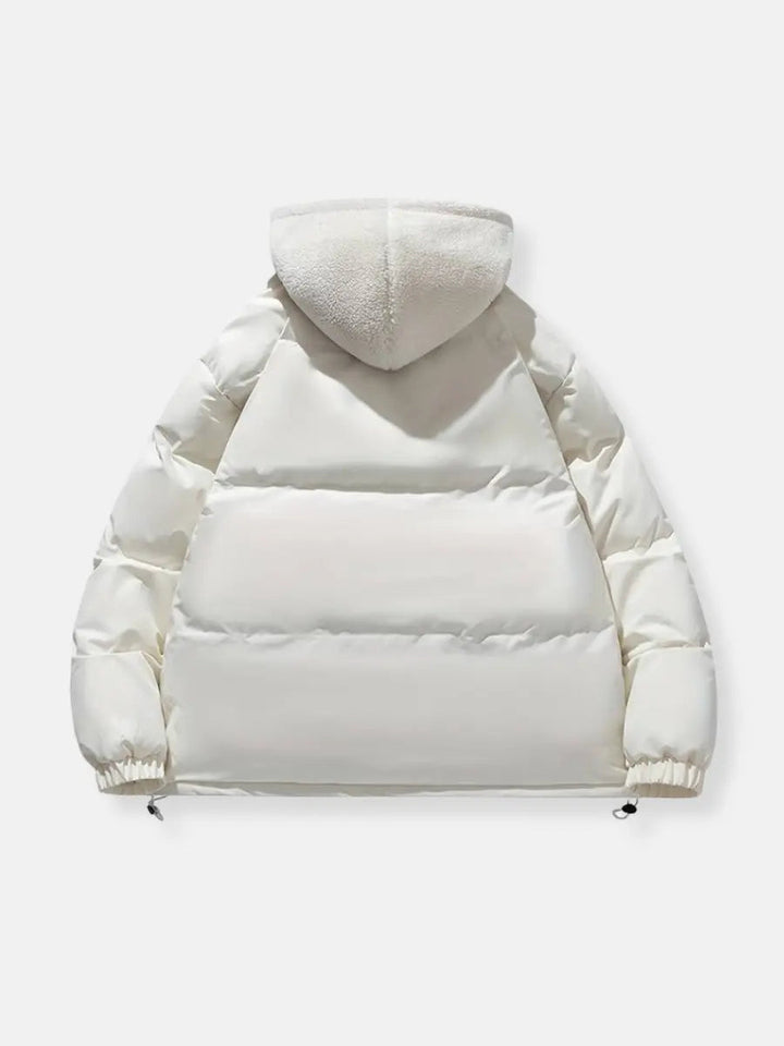 Vlak gelegde dames winterjas, warme Steppjacke met gewatteerd design, casual stijl.