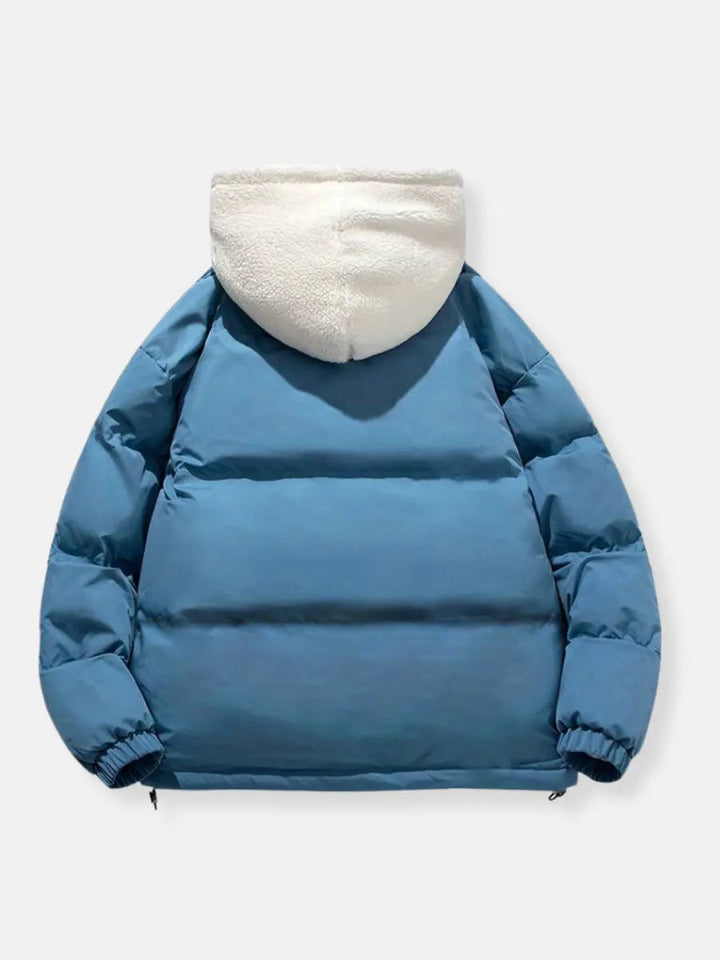 Binnenvoering van comfortabele dames winterjas, gewatteerde Steppjacke.