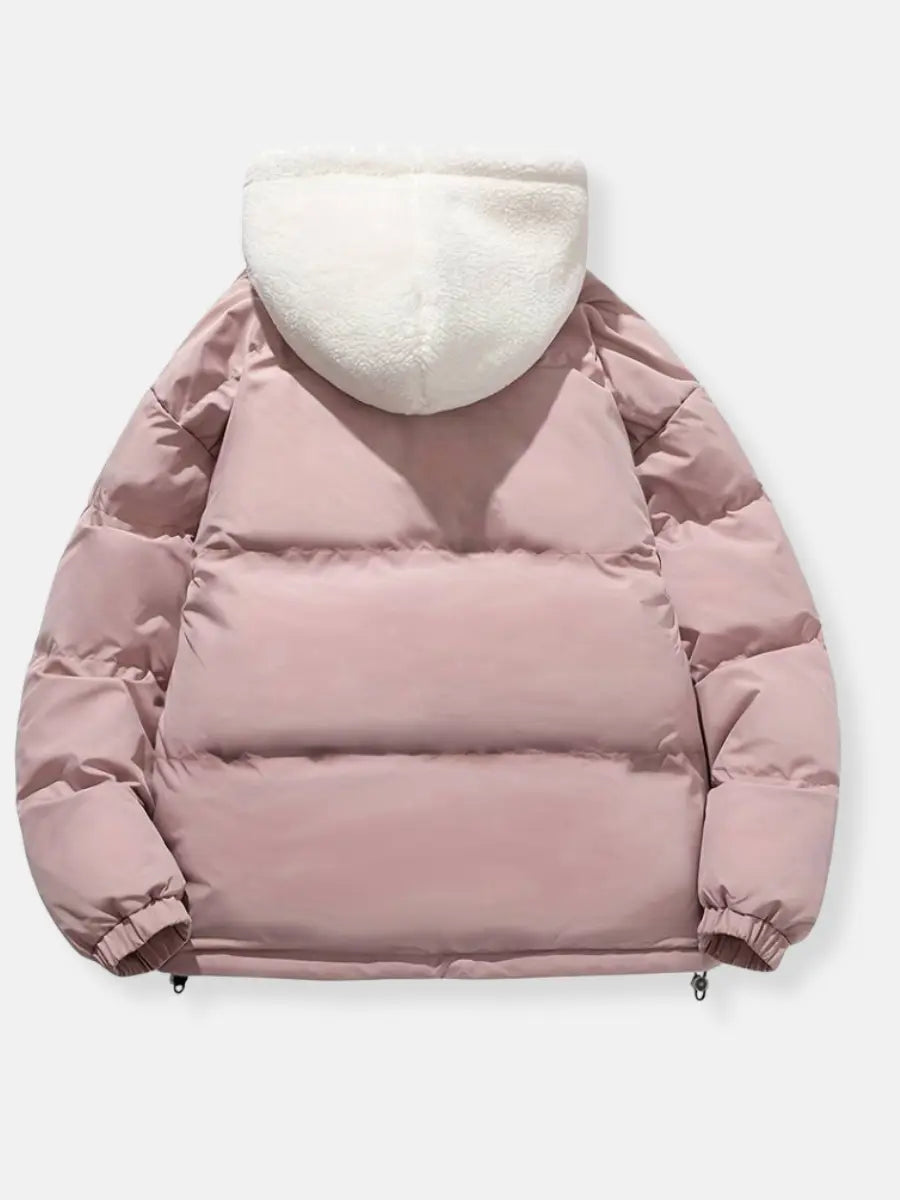 Diepe zakken van de praktische dames Steppjacke, ideaal voor winterse dagen.