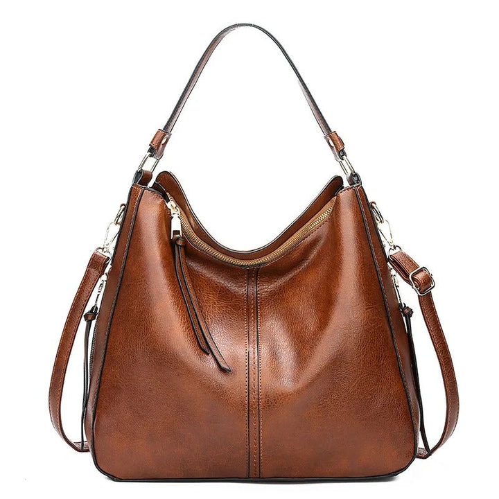 Dames zacht leren crossbody tas, luxe en praktisch voor dagelijks gebruik. Perfecte mode accessoire.