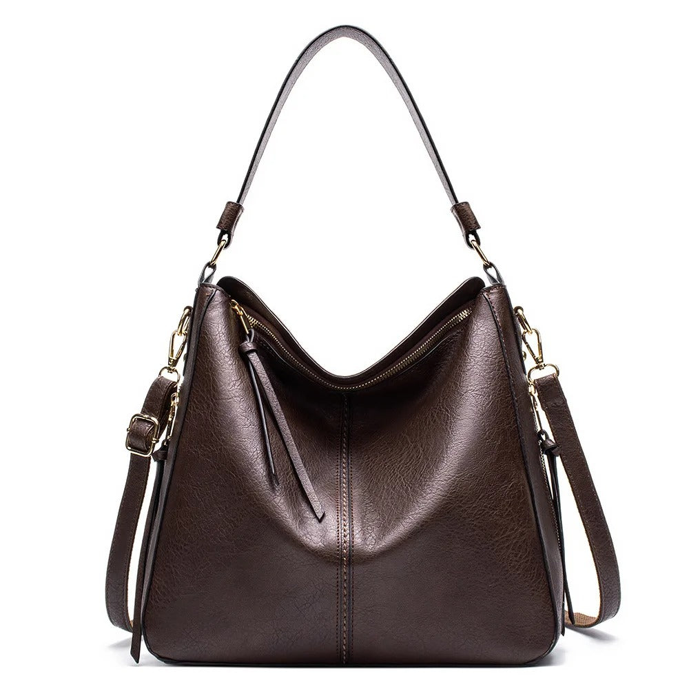 Zachtleren crossbody tas voor dames, stijlvol en functioneel. Een onmisbare mode accessoire.