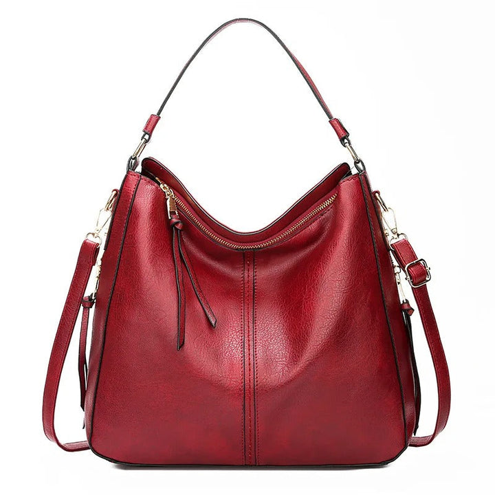 Crossbody tas dames van zacht leer, biedt georganiseerde opbergruimte. Luxe en modebewust.