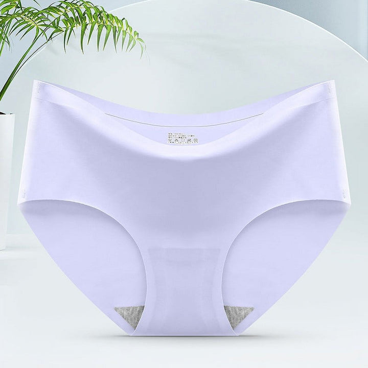Dames zijdezacht naadloos ondergoed, comfortabele set van 5, onzichtbaar onder kleding FM.